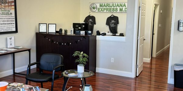 waiting room at Marijuana Express MD